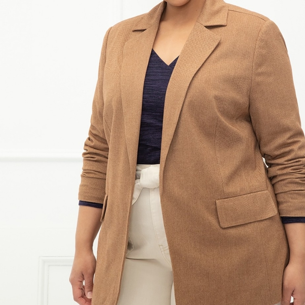 Eloquii Elements Women's Boyfriend Blazer Size 16